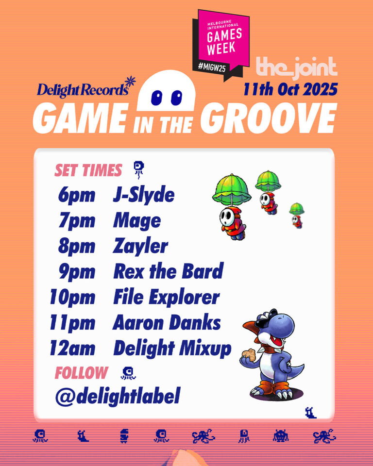 Game in the Groove 2025 Set Times